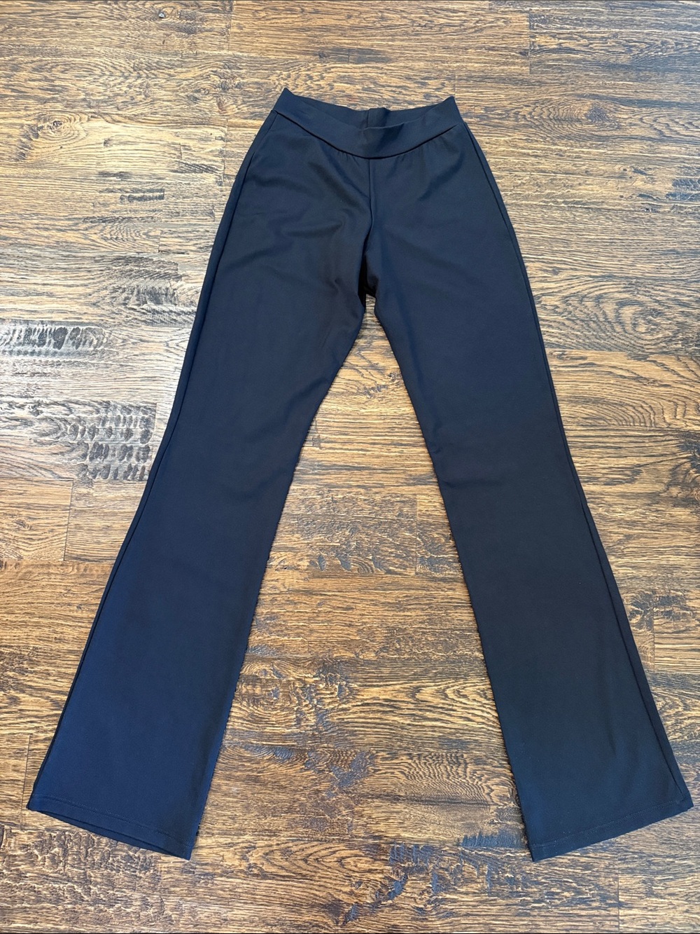 Capezio Black Stretch Flare Pants